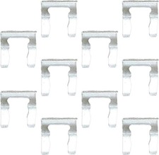 10Pcs Stainless Steel Car Brake Hose Clips - Strong, Durable Replacement U...