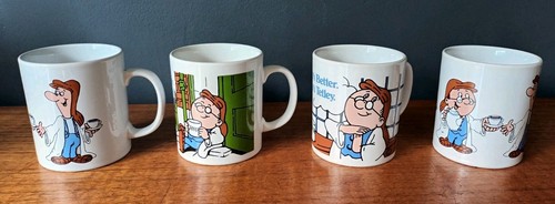 Vintage tetley tea mugs - vintage,