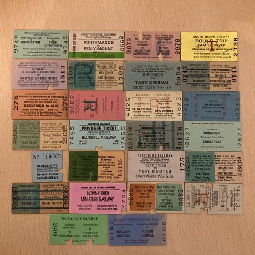 Railway tickets - railway., (
