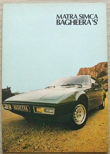 Matra simca bagheera car - simca,
