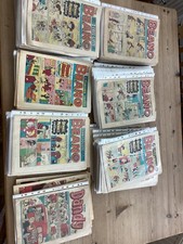 Job Lot Of Old Beano Comics