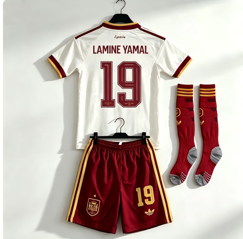 Spain away kids football - away,