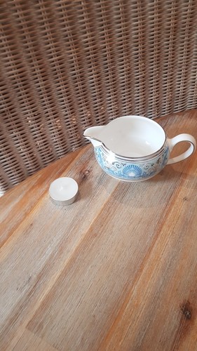 Wedgwood dolphin blue milk jug - wedgwood,