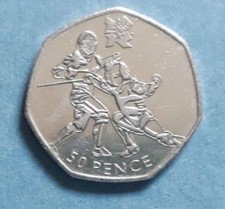 Olympic 50p. London