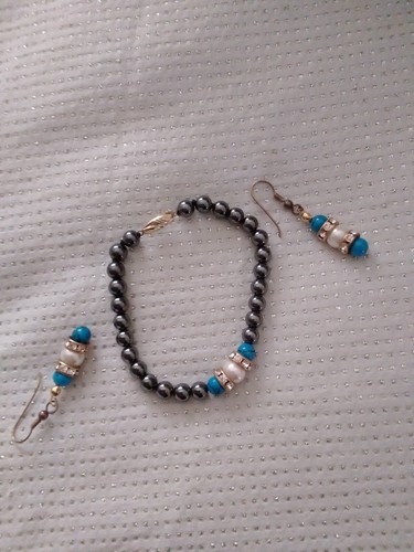 Vintage gemstone bracelet with