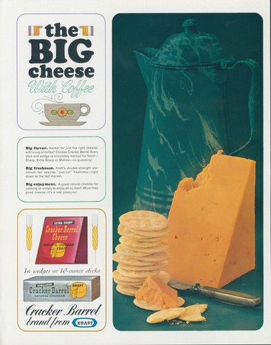 1964 kraft cracker barrel - ,