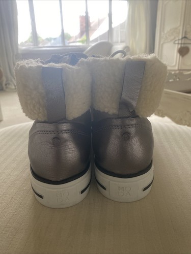 Moda pelle boots annia - in,