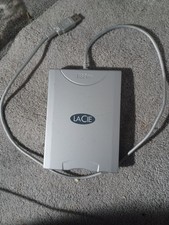LaCie MyFloppy3 3.5 Inch USB Pocket External Floppy Disk Drive with Free Disk