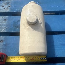 Antique Stone Hot Water Bottle Foot Warmer Bed Airer Beige with Stopper