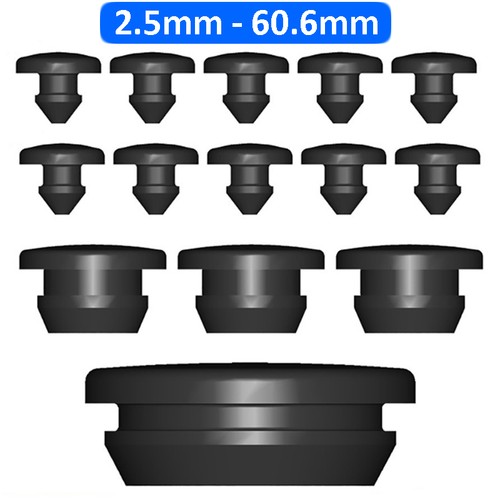 Black short silicone rubber - black,