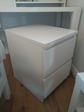 IKEA MALM 2 drawer bedside