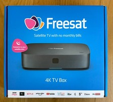 FREESAT UHD-X Smart 4K Ultra HD TV BOX (Non recordable) - Brand New with receipt