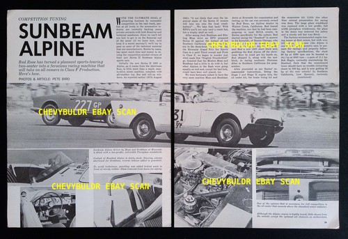 1962 competition tuning - 1962,