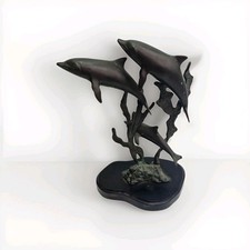Bronze Triple Dolphin