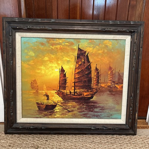 Chinese junk ship oil - junk,