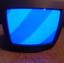 Vintage 14" CRT TV Retro Gaming Decca DeccaColour RF+Scart Input UNTESTED SPARES