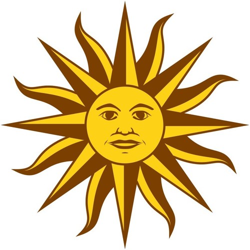 Vinyl sticker sun - vinyl,