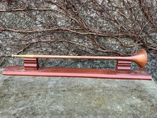 Vintage copper hunting horn