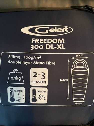 Gelert freedom 300 sleeping - gelert,