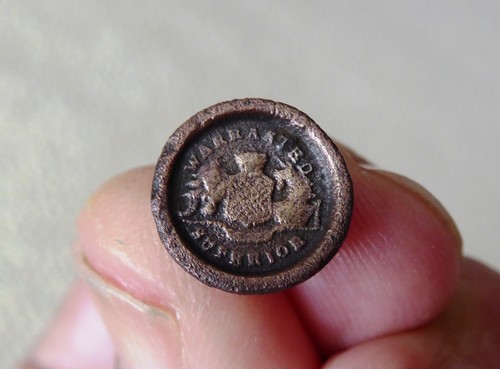 18th century brass - 18th, seal