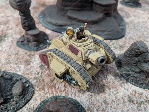 Well painted leman russ tank - painted,