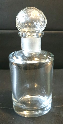 Clear glass heavy - clear, decanter