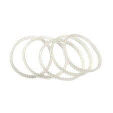 6 Pieces KT6808 Chain Dentate Strips Practical Rotary Tumbler Conveyor Belts