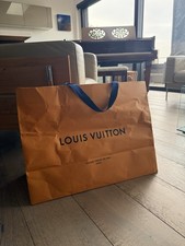 Louis Vuitton Genuine Store Cardboard Paper Bag Large