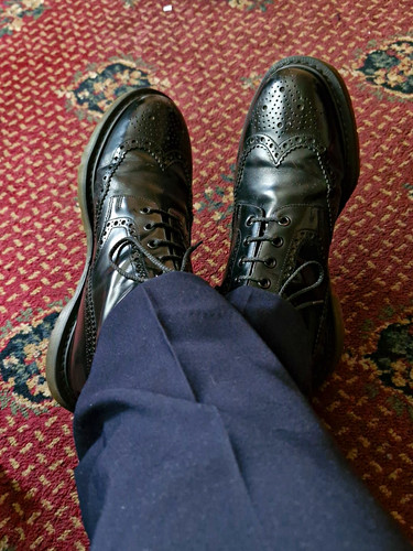 Loake men black leather - men’s,