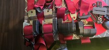 Rover Metro Red Seat Belts