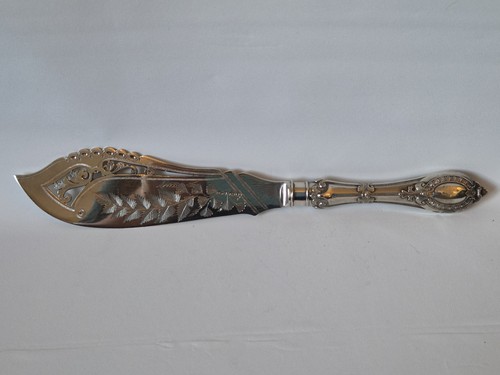 Victorian silver plated fish - plated,