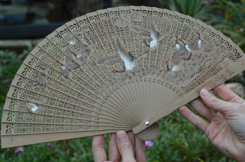 Vintage oriental hand - vintage,