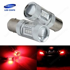 2x 1157 BAY15D 380 P21/5W  Red