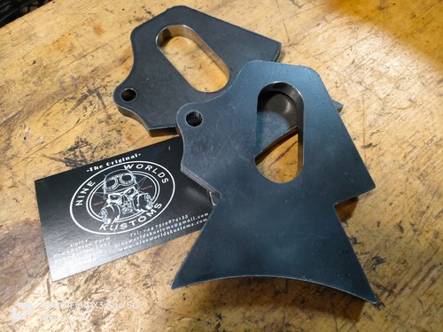 Axle plates 25mm mounts - 25mm, /