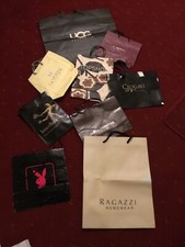 Selection of used shop paper Bags