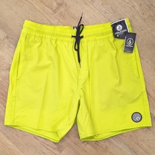 Volcom Lido Solid Trunk 16 Boardshort - Tennis Ball