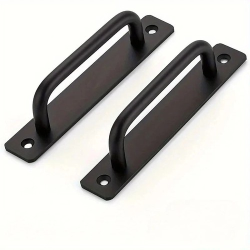 2pcs black door pull - pull, handles