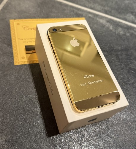 24ct gold plated iphone - plated,