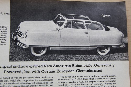 Original 1950 motor report - 1950,