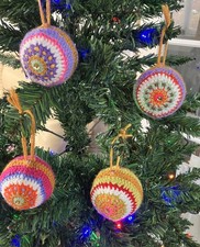 NEW 4 Large hand crochet