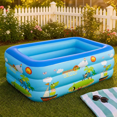 Inflatable swimming pool - swimming, large