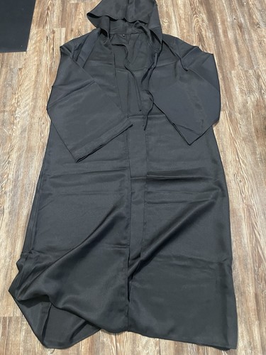 Star wars black hooded robe - star,