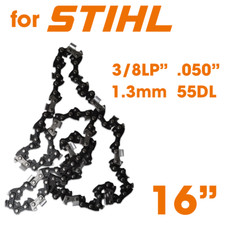 RocwooD Chainsaw Chain To Fit Stihl MS210 MS211 MS230 16" 3/8LP .050 1.3 55DL