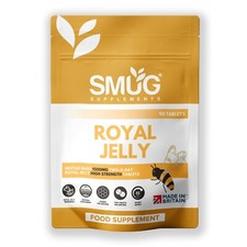 Royal Jelly British Made by SMUG Supplements - 90 Tablets - 1500mg Daily Serving