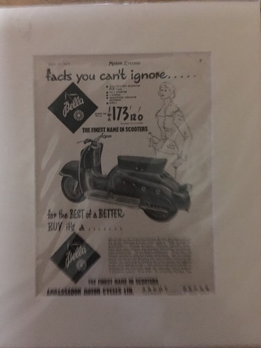 Bella scooter original advert - original,