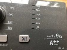 Hotpoint FML942 Washing Machine Main Control Panel and Fascia Genuine Spares