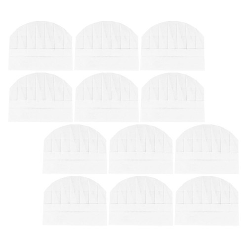 12pcs paper chef hat bakers - 12pcs,