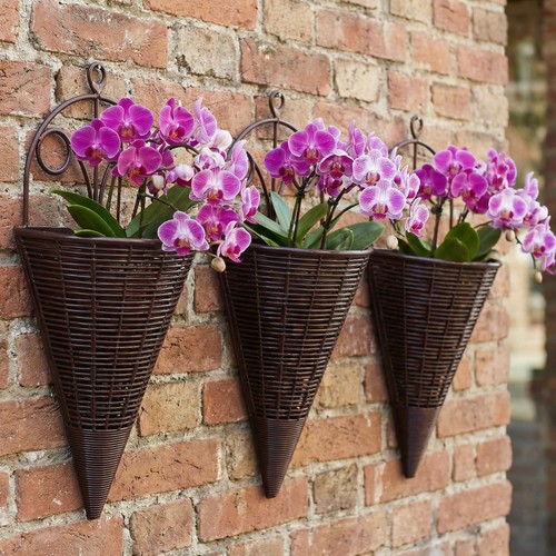 3pcs hanging baskets outdoor - baskets,