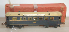 HORNBY SERIES O GAUGE RIVIERA COACH IN  BLUE  LIVERY WITH ORIGINAL BOX
