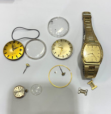 BUNDLE OF NON WORKING OMEGA WATCH PARTS AND WATCH   (SPARES/REPAIRS)